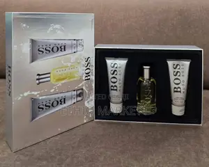 Photo - Perfume + Body Lotion + Body Wash (Boss, YSL, Versace, Dior)