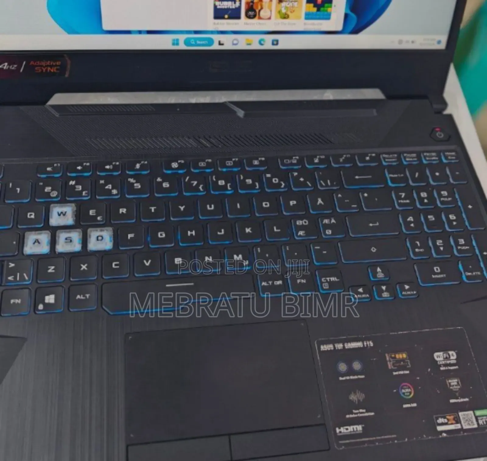 New Laptop Asus TUF Gaming A15 16GB Intel Core I5 SSD 512GB