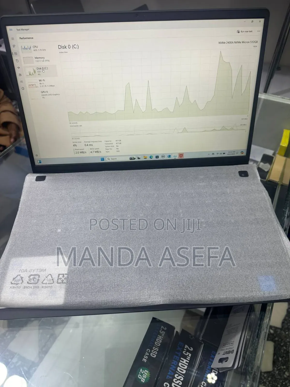 New Laptop Dell Latitude 3520 8GB Intel Core I5 SSD 512GB