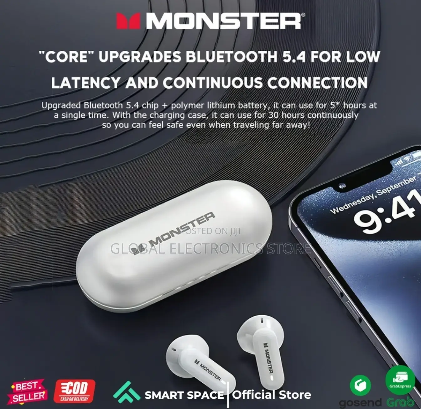 Original Monster 0.006 Low Latency Bluetooth 5.4 Headset
