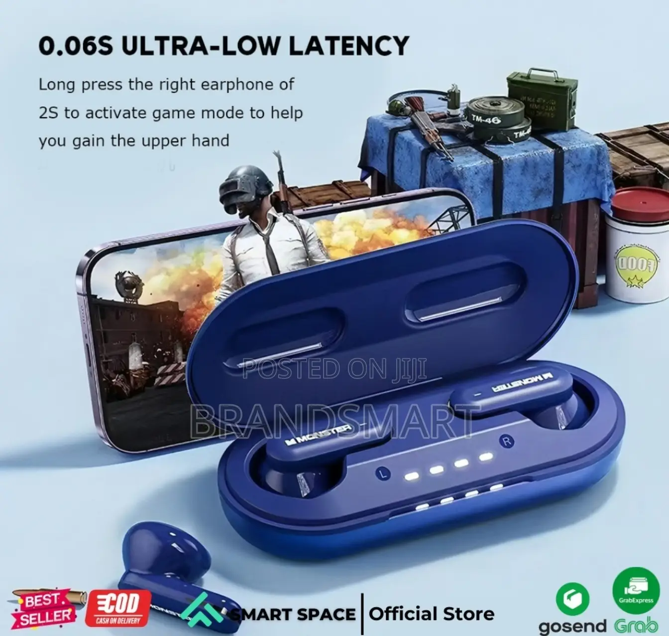 Original Monster HD Ultra Low Latancy Gaming Headset