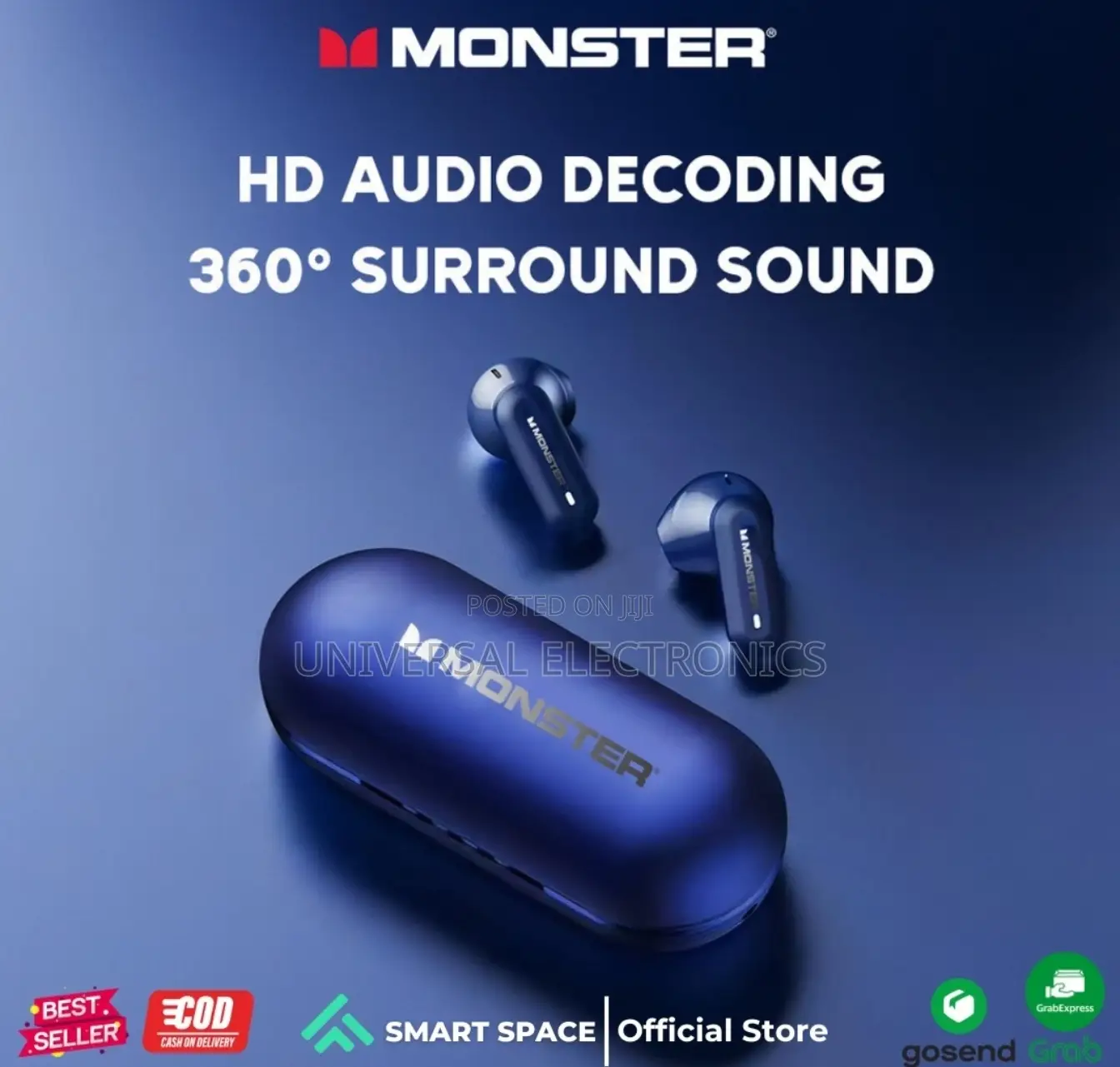 Monster HD Audio Decoding 360° Headset(Bluetooth 5.4)
