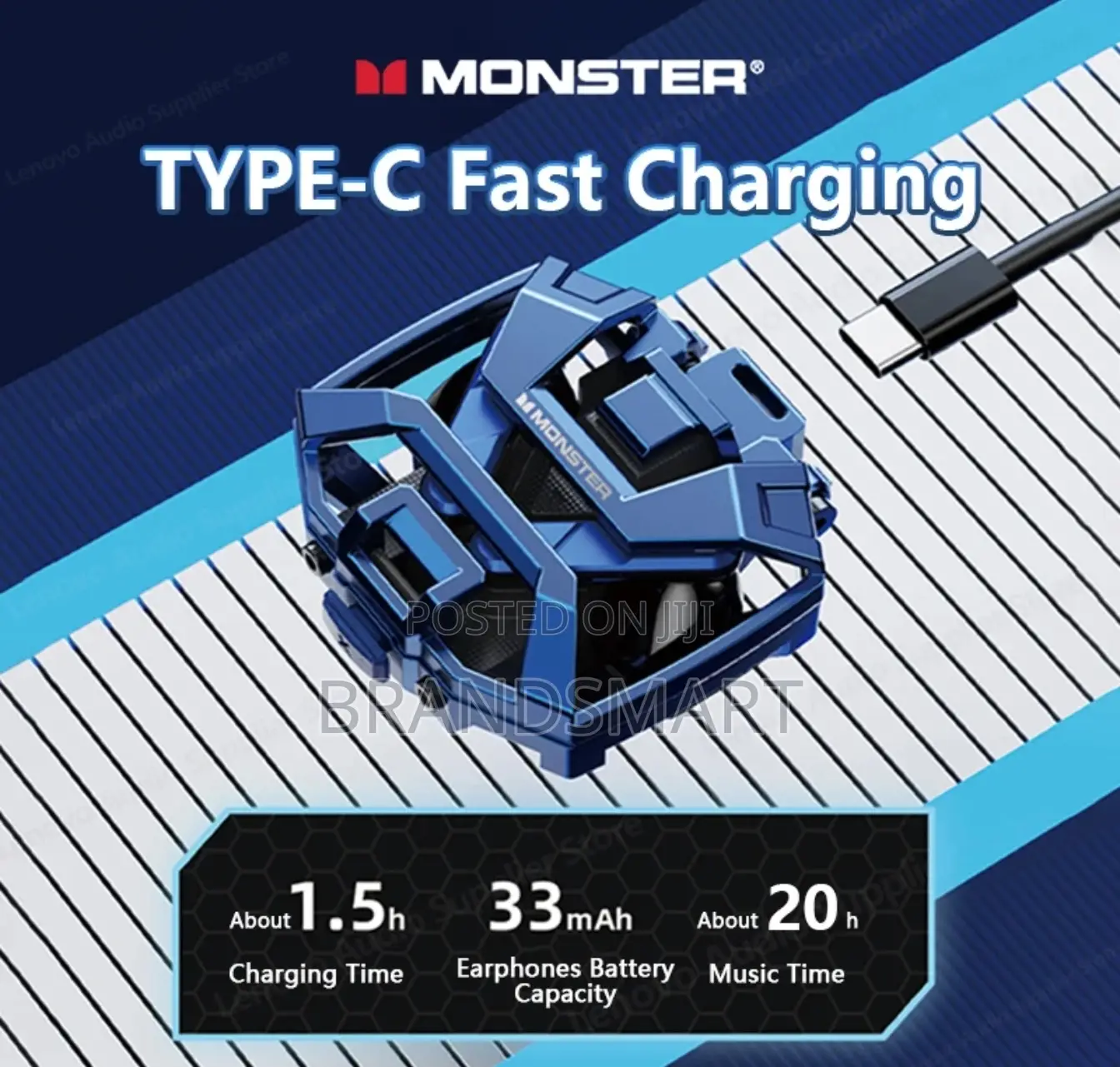 Original Monster Gaming Airpods (Active Noise Cancellating)