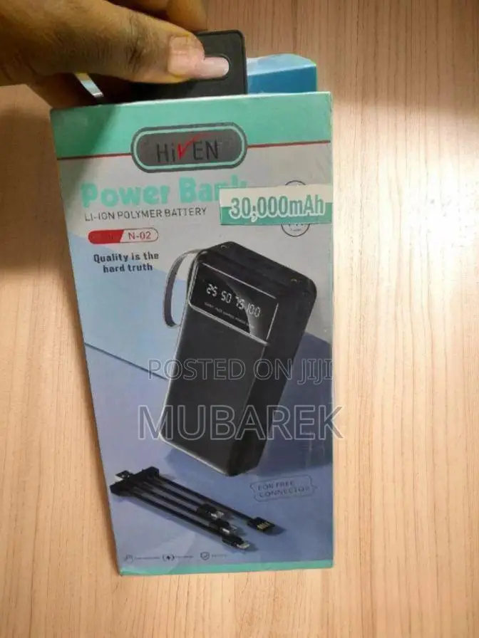 Hiven 30000mah Powerbank: Stay Powered Anywhere