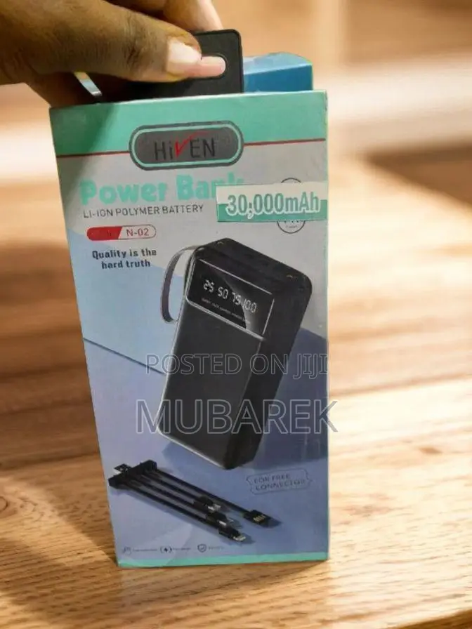 Hiven 30000mah Powerbank: Stay Powered Anywhere