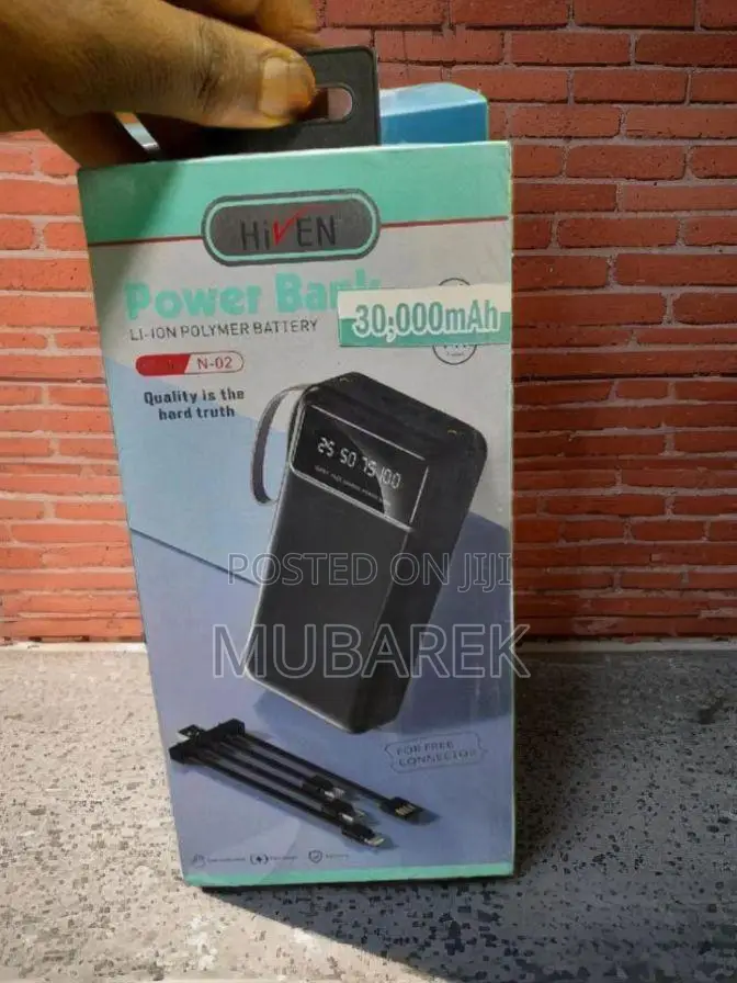 Hiven 30000mah Powerbank: Ultimate Charging Solution