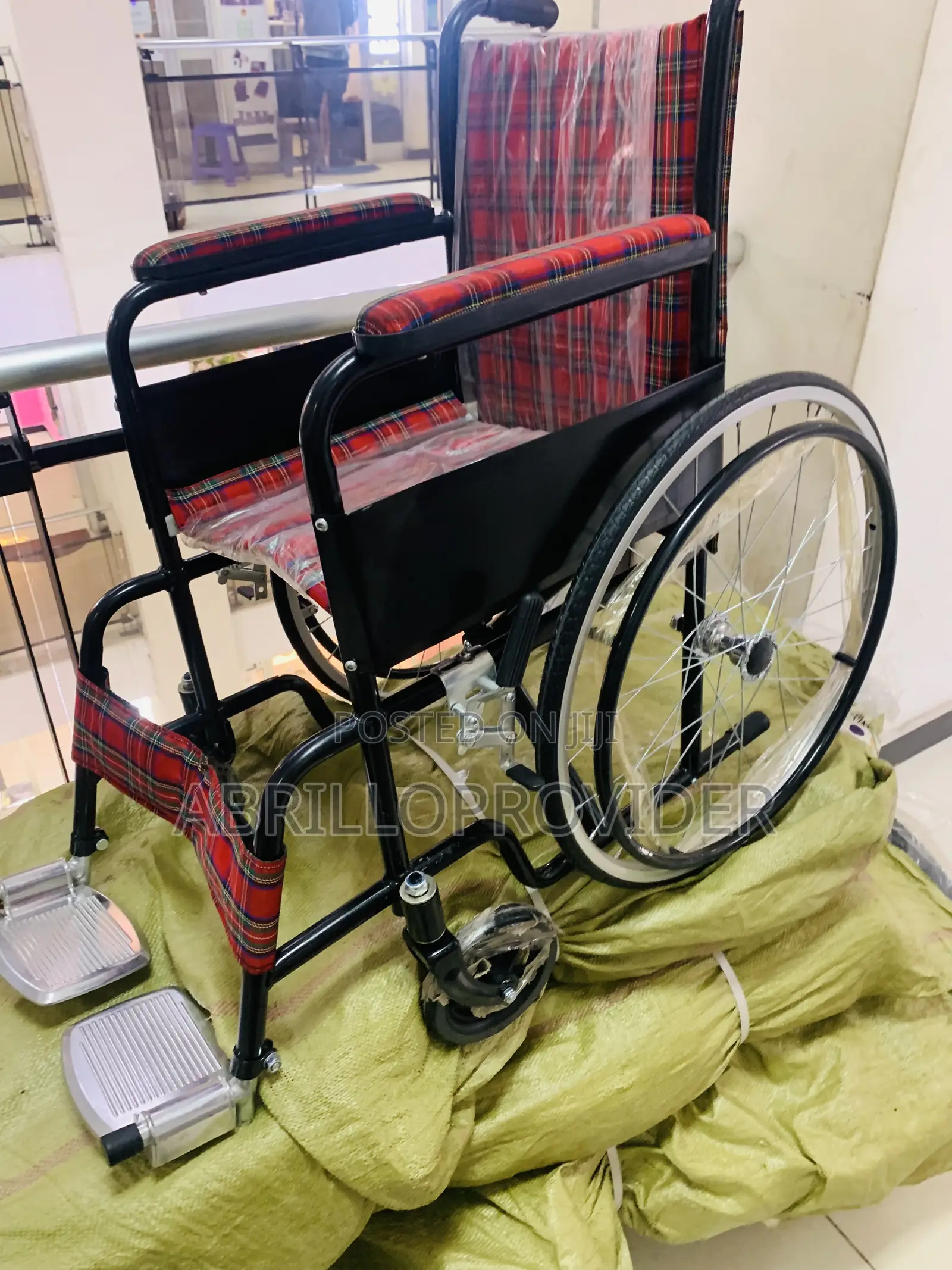 Kids Wheelchair Palsy Folding Wheelchair in 100kg Load