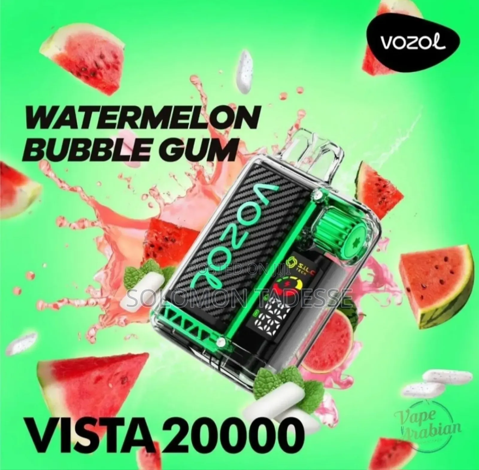 20000puff Vozol Vape Digital Cigarette