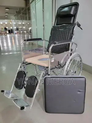 Photo - Multifunctional Folding Wheelchair:Portable Fold Wheelchair