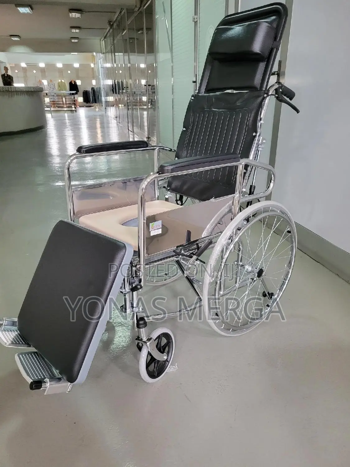 Wheelchair Travelchair Carrying Potty Multi-Function Folding
