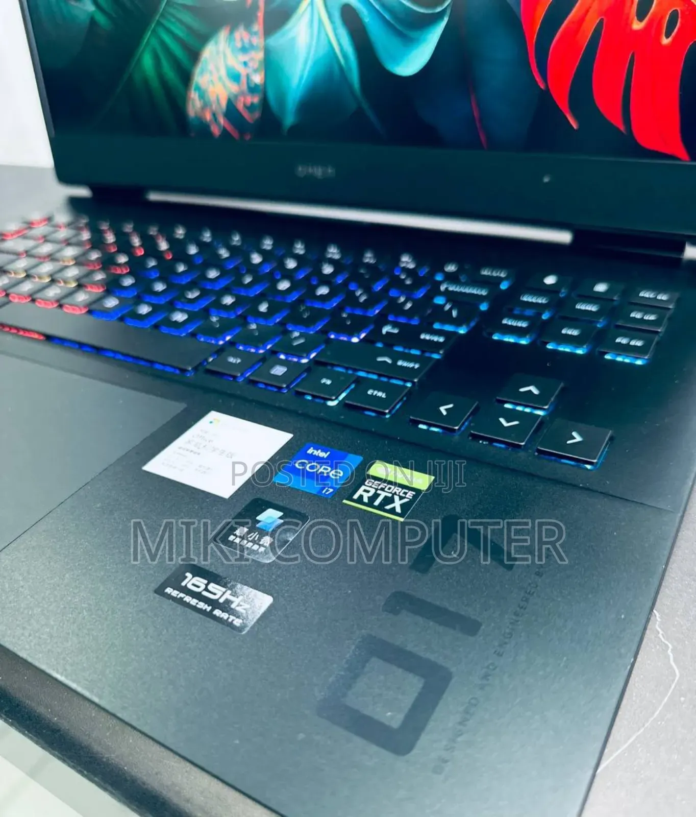 New Laptop HP Omen 17 16GB Intel Core I7 SSD 512GB