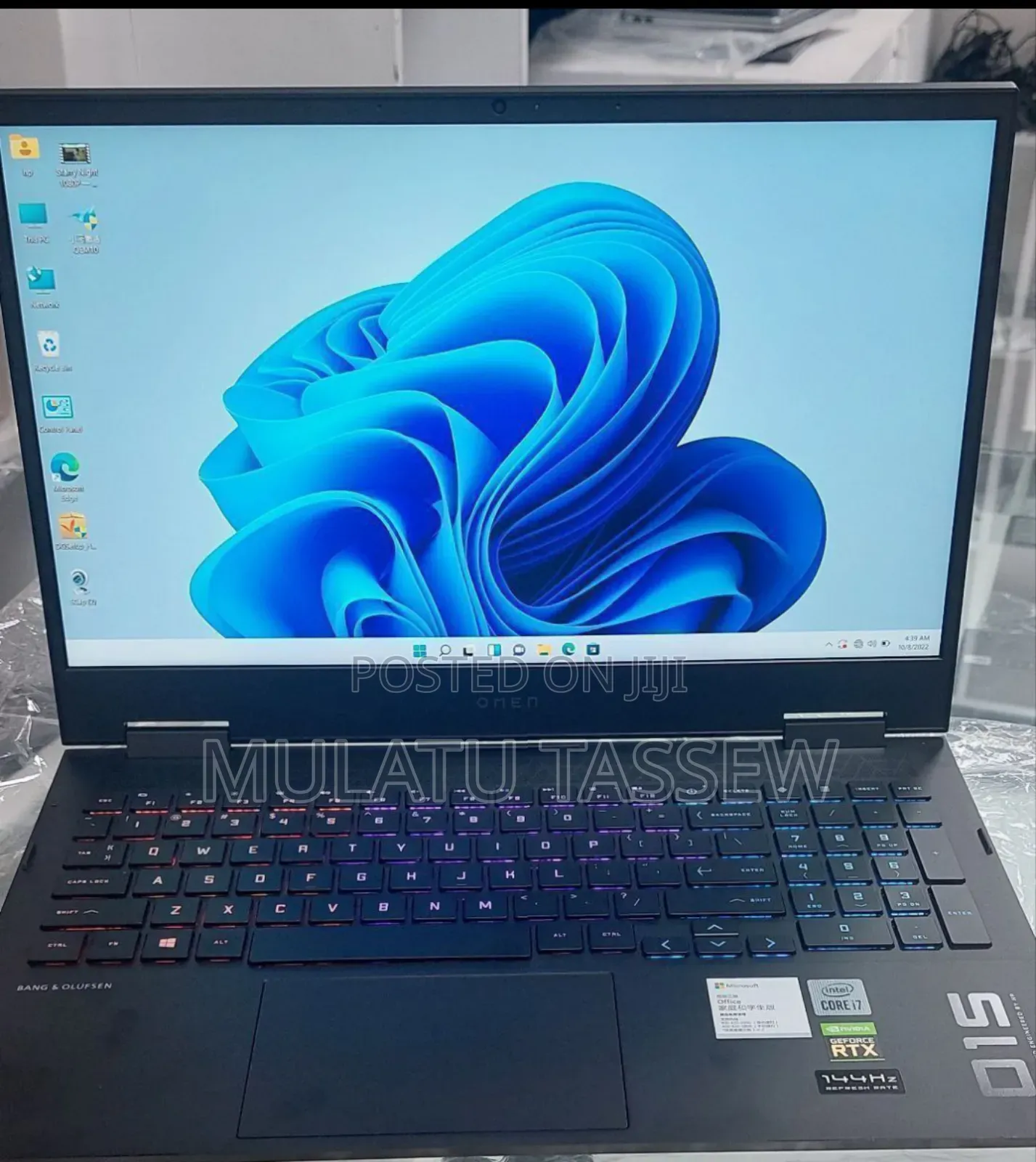 New Laptop HP Omen 15 16GB Intel Core i7 SSD 1T