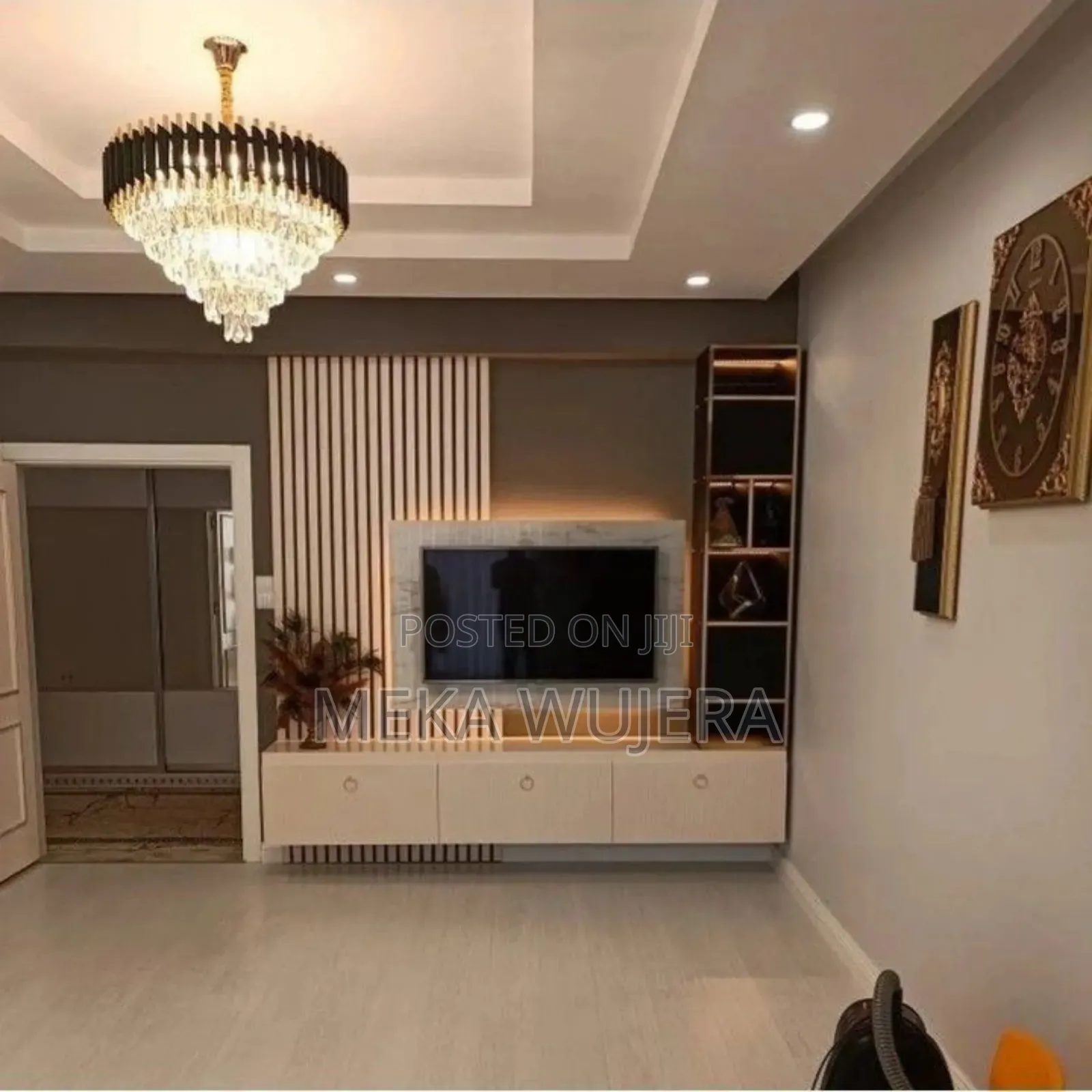 Classic Tv Stand and Interior