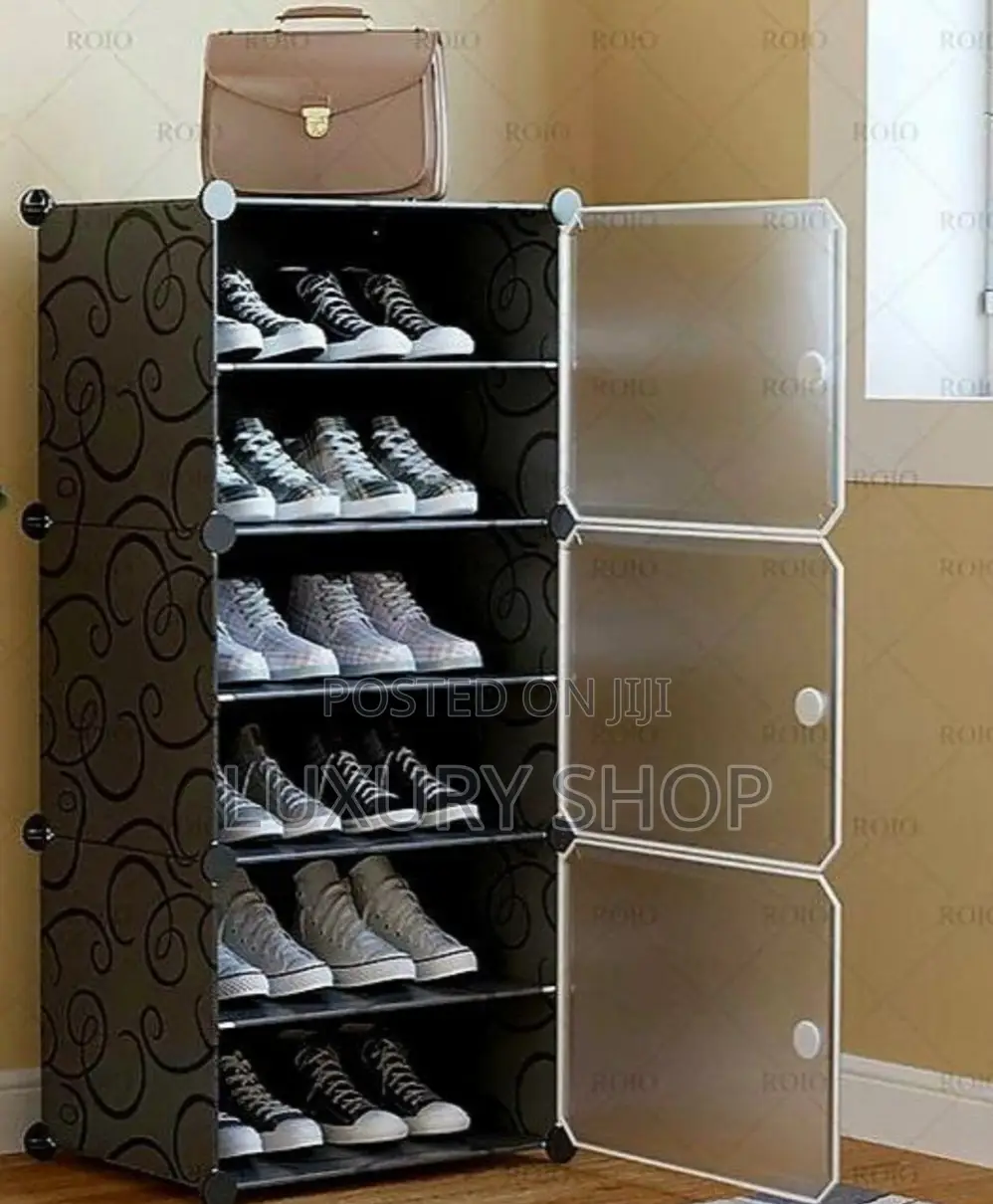 Plastic Cube Shoe Rack