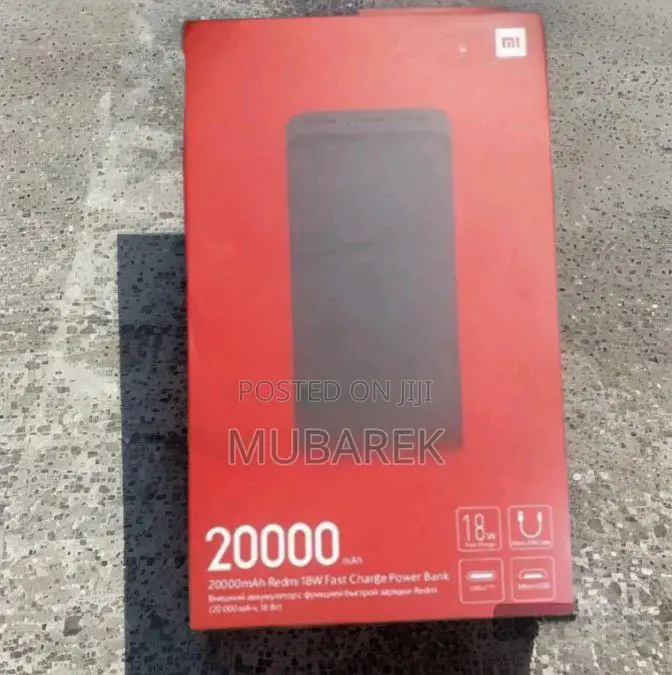 Mi 20000mah Powerbank With Fast Charging