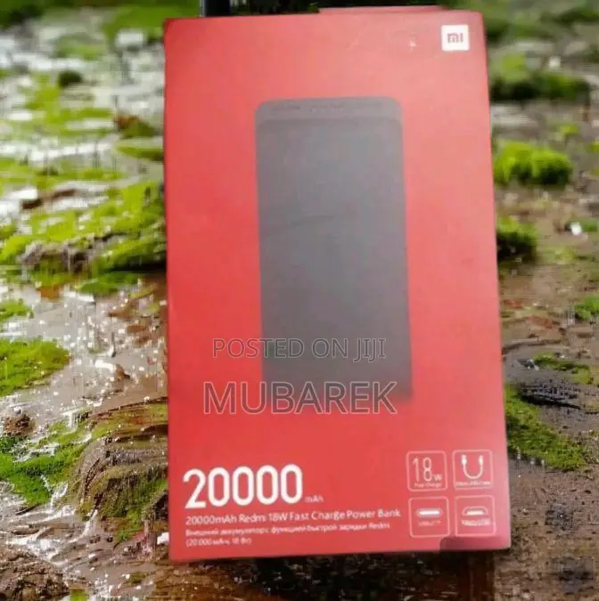 Mi 20000mah Powerbank With Fast Charging