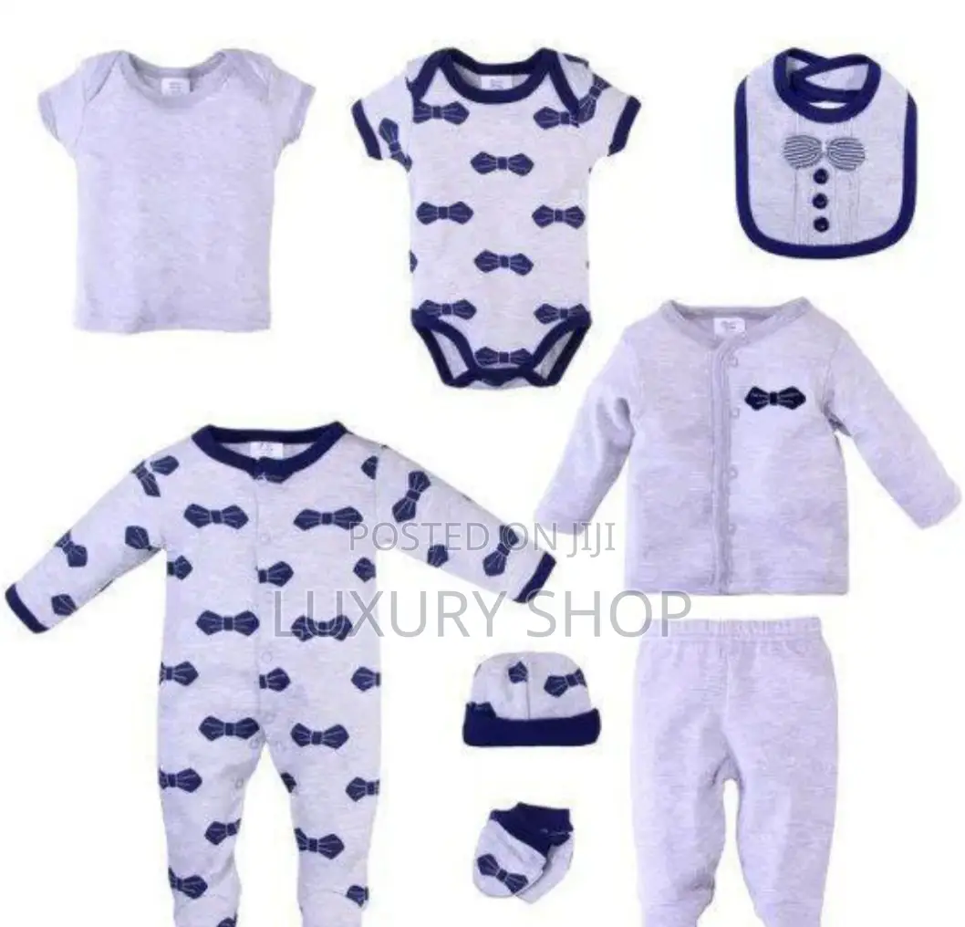 የአራስ ህፃናት 8 ፒስ/ 8 Pieces ልብስ