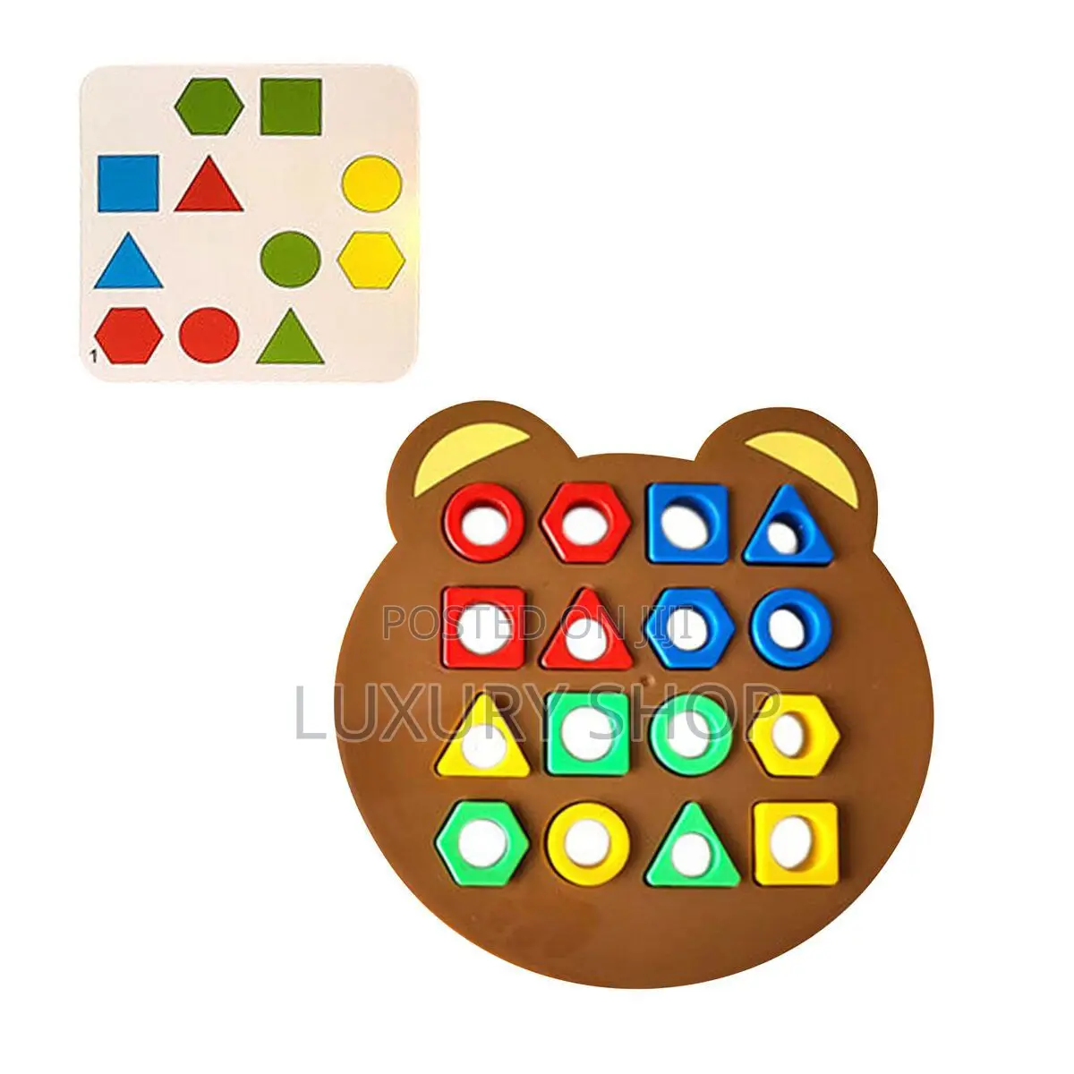 Bear Shape Matching Game የድብ ቅርጽ ተዛማጅ ጨዋታ