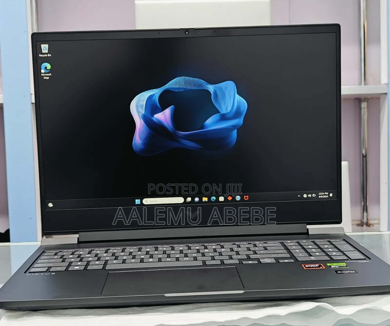 New Laptop HP Victus 16 16GB AMD Ryzen 7 SSD 1T