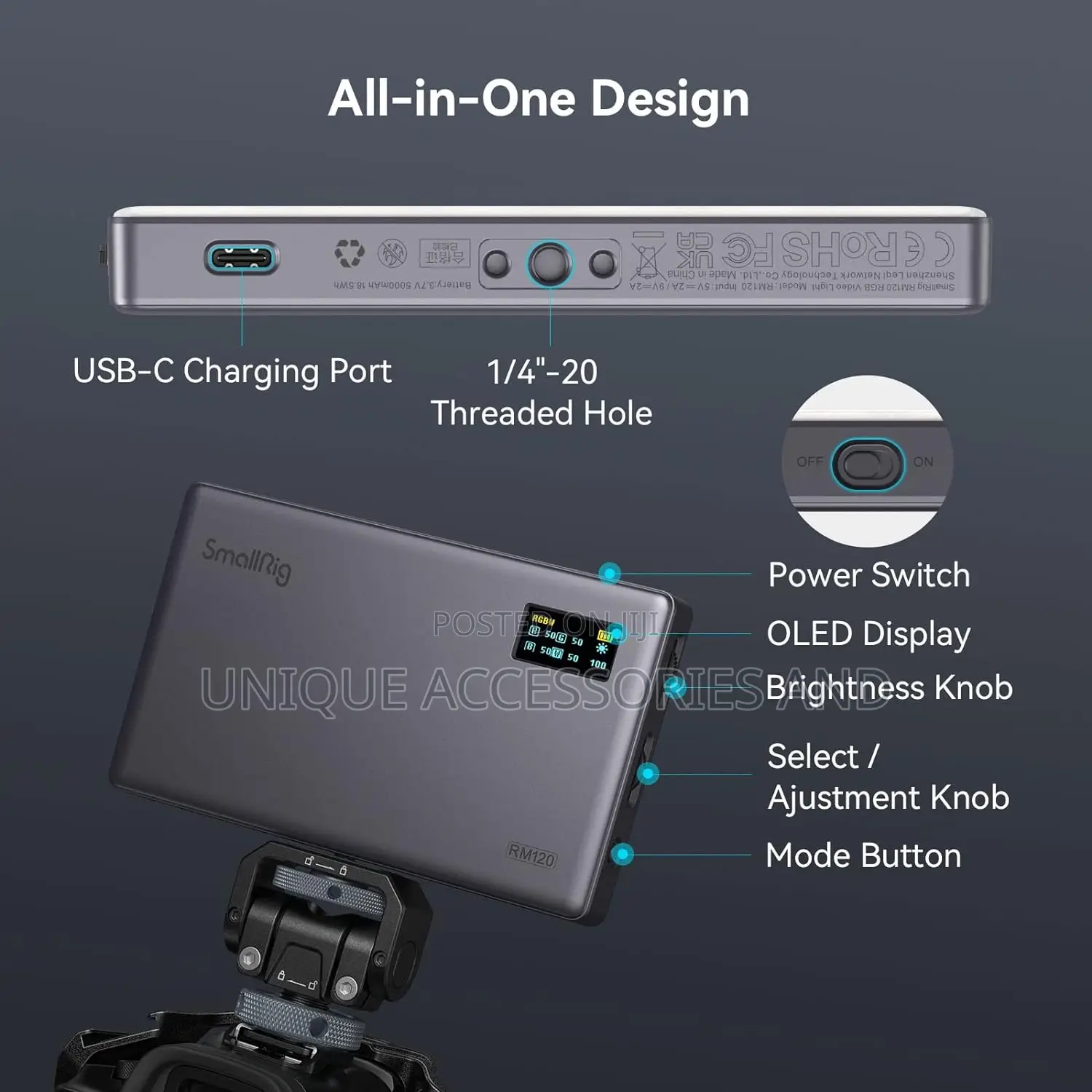 SMALLRIG RGB Video Light