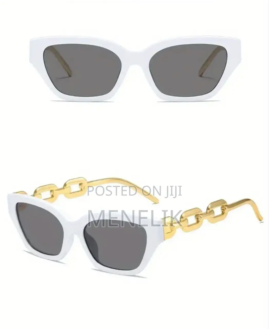 Golden Cat Eye Sunglasses Unisex