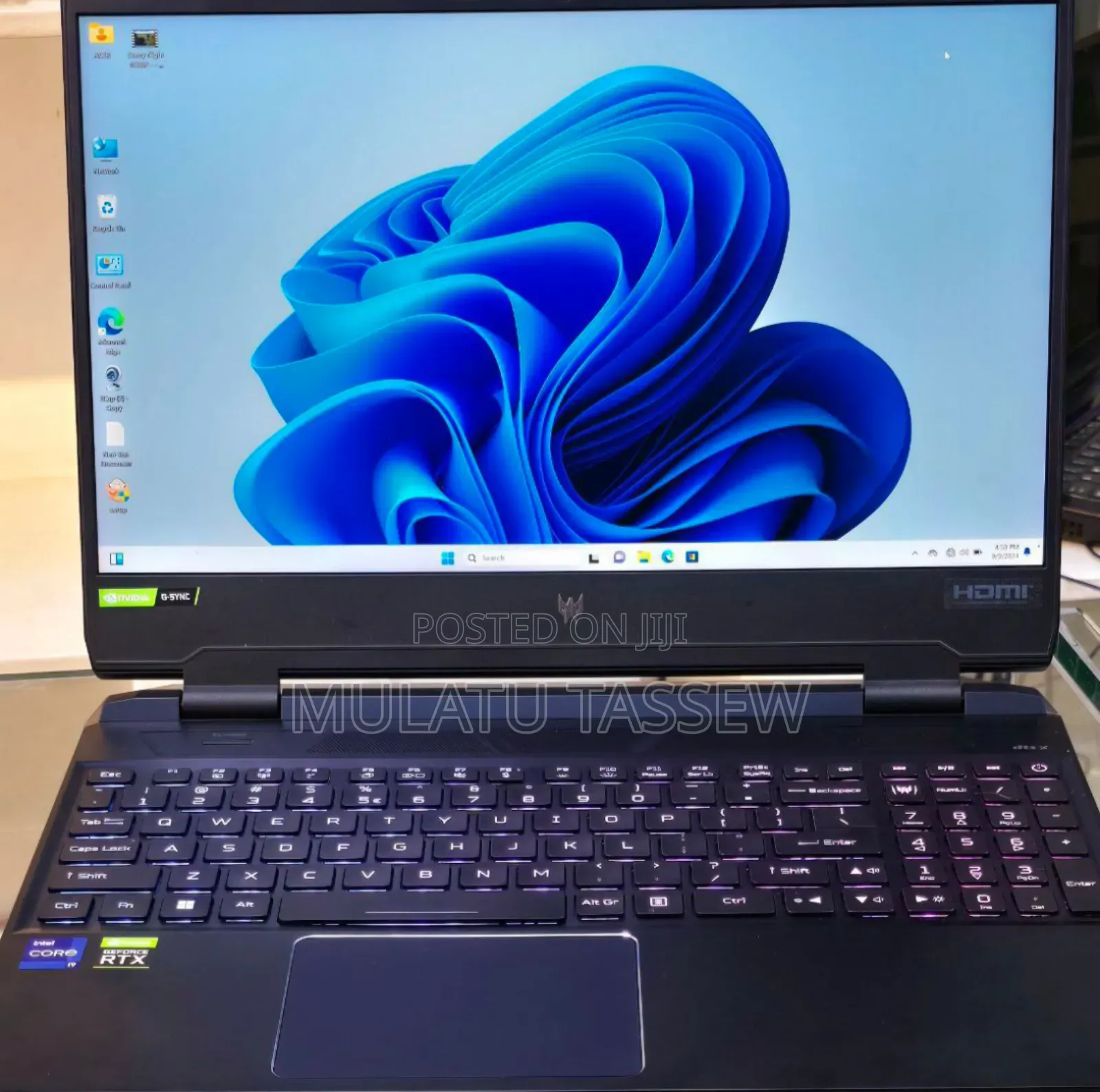 New Laptop Acer Predator Helios 300 16GB Intel Core I9 SSD 512GB