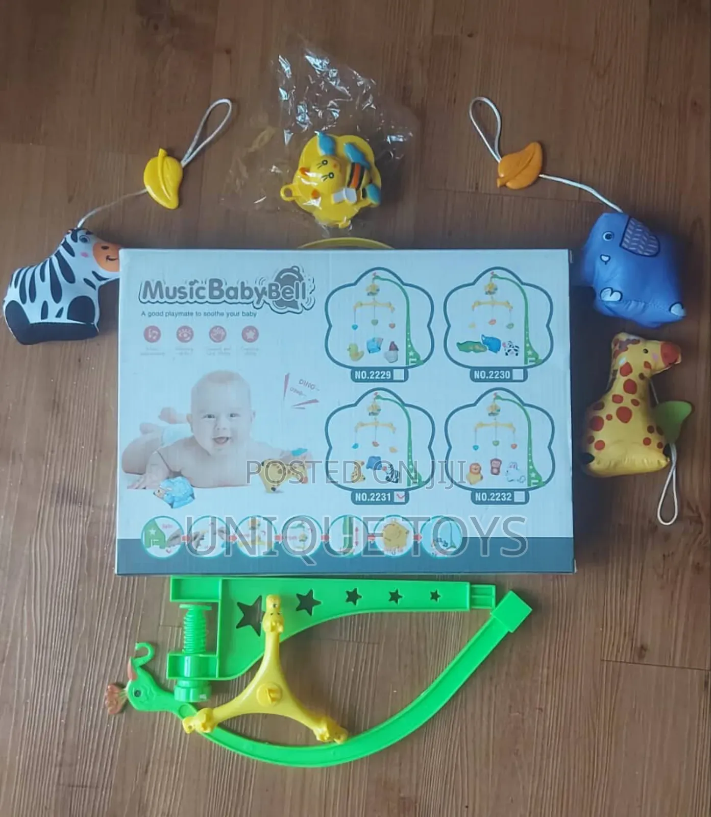 Elegant and Simple Music Baby Bell, 6m+