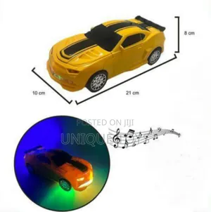 2-in-1transforming Robot Races Car: Transform, Light Sound