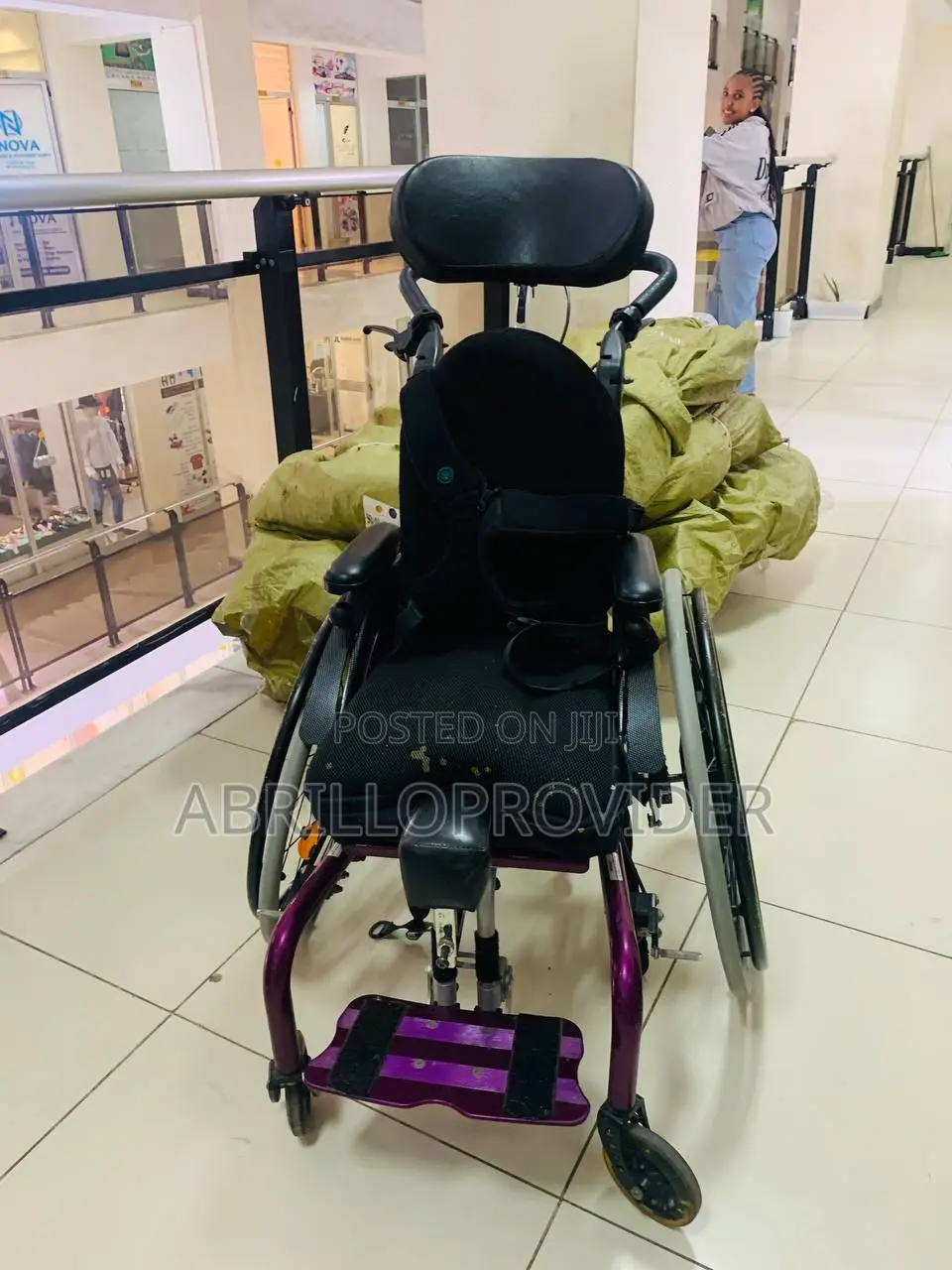 Palsy Children's Wheelchair Car, Manual Wheelchair