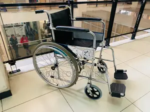 Photo - Portable Wheelchairs Aluminium, Wheelchair for Adults With F