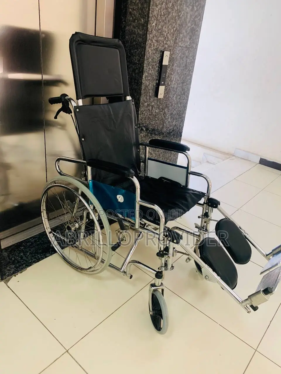 Transport Wheelchair Lightweight Full Arm Detachable
