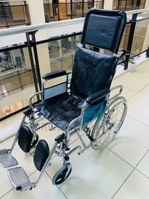 Healthline 18 "Recliner Folding Transport Wheelchair
