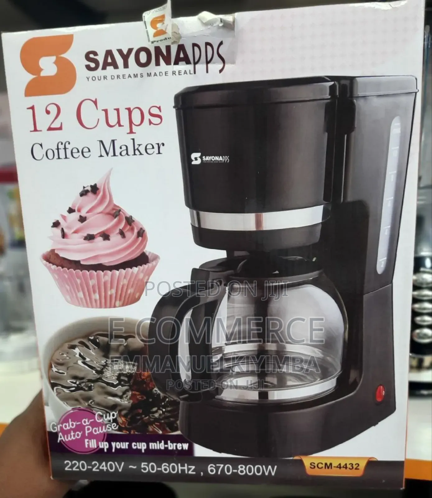 Sayona 12cups Coffee Maker