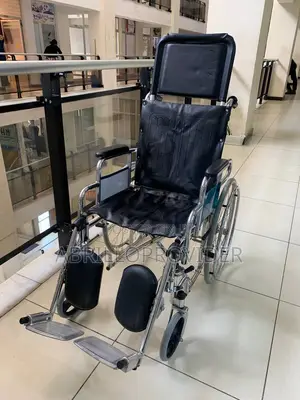 Reclining Folding Wheelchair; Lightweight - Wheelchair