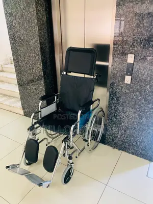 16” Reclining Wheelchair With Elevating Legrests, Headrest S