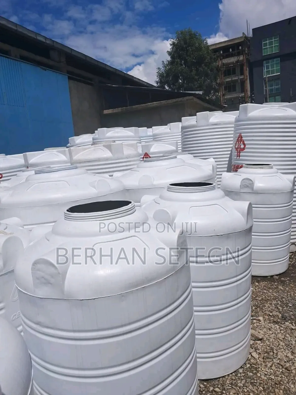 Geepee Plastic Water Tanker Vertical Roto Tanker