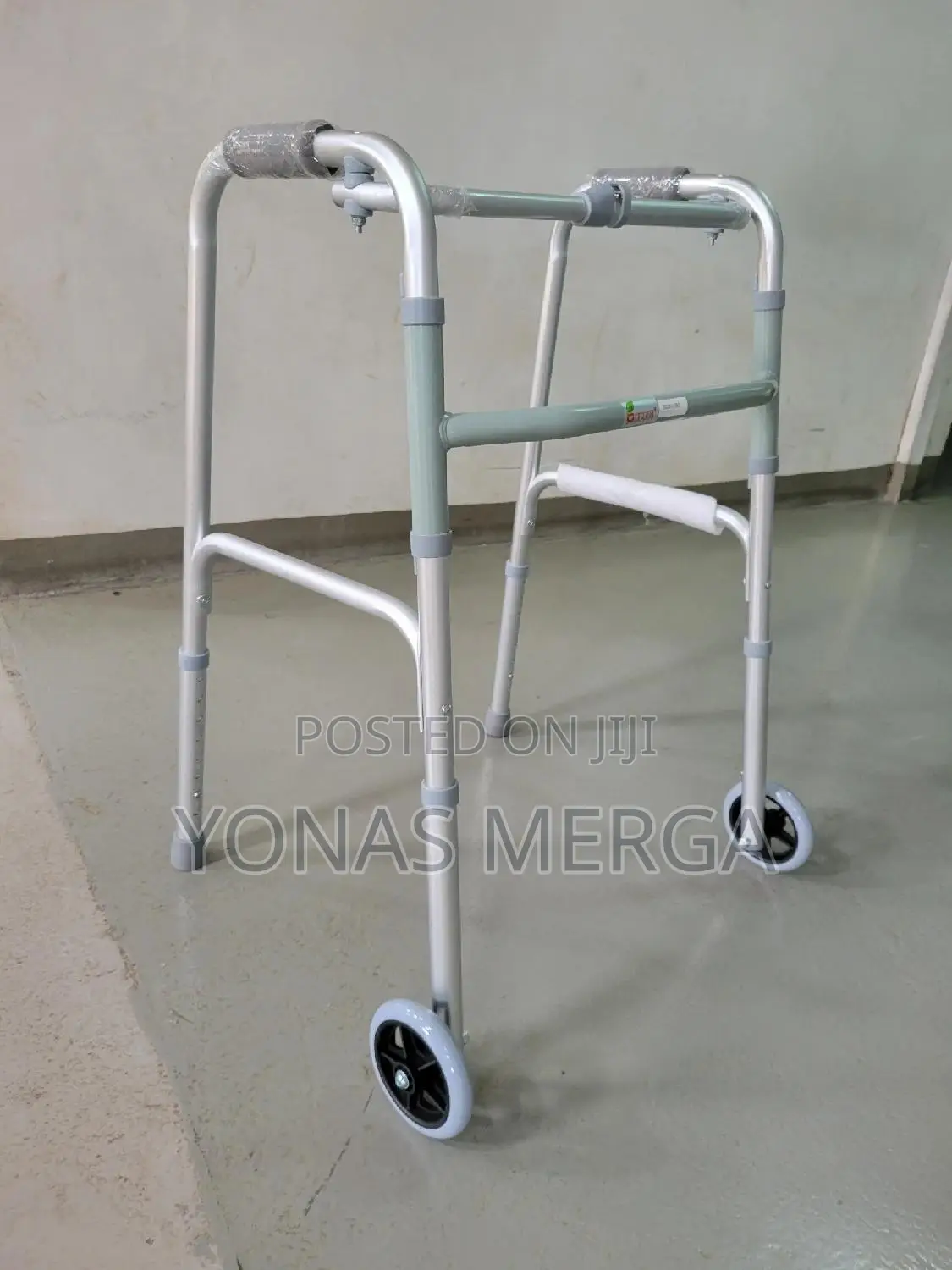 Walker Economy MS Coated Foldable Walker Rugged Lightweight