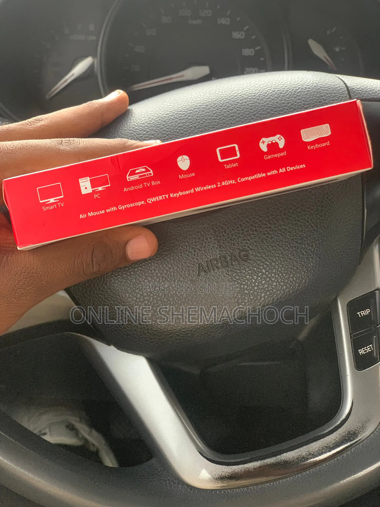 Airmouse With Keyboard Tv Controller Remote