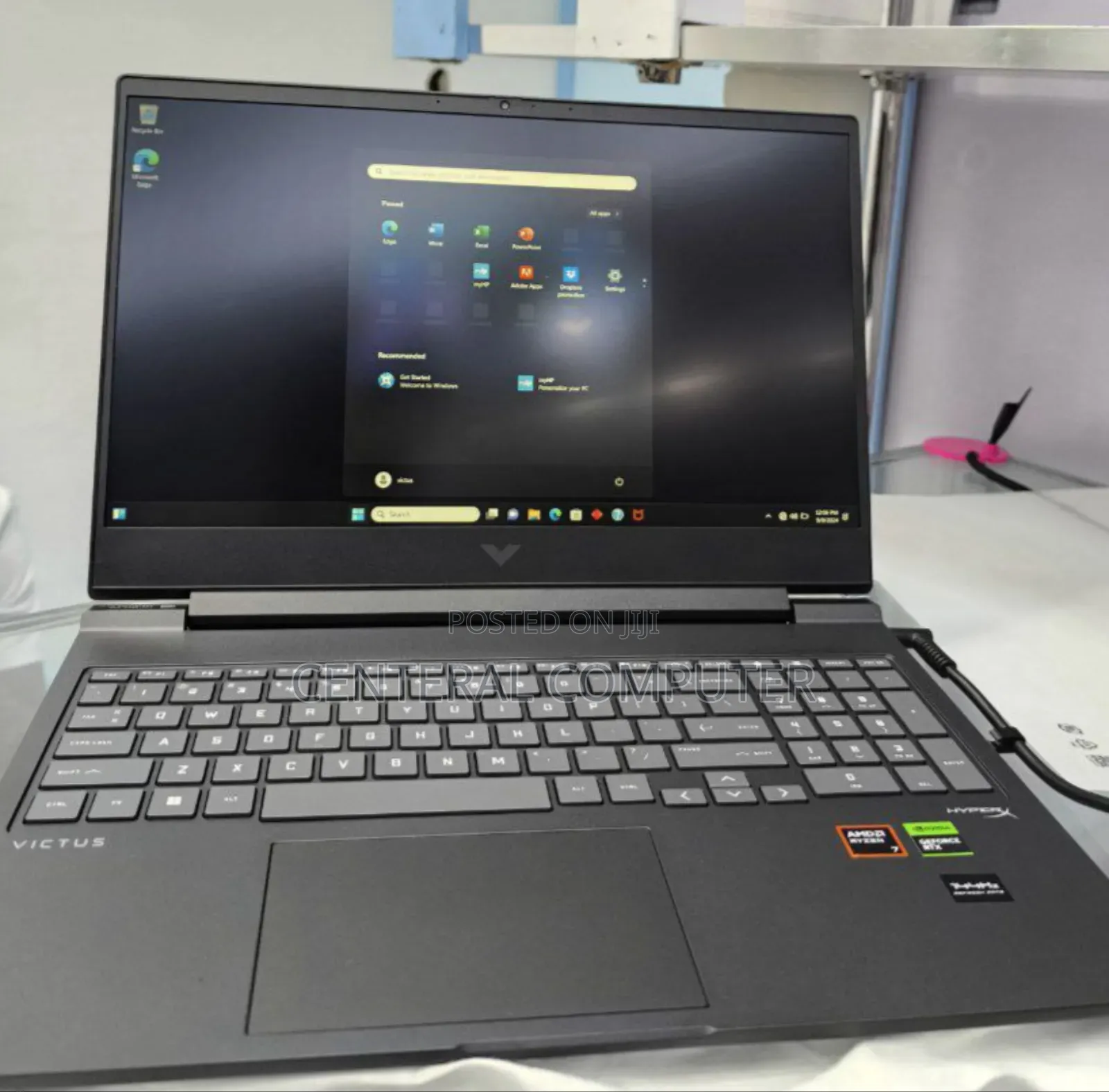 New Laptop HP Victus 15 16GB AMD Ryzen 7 SSD 512GB