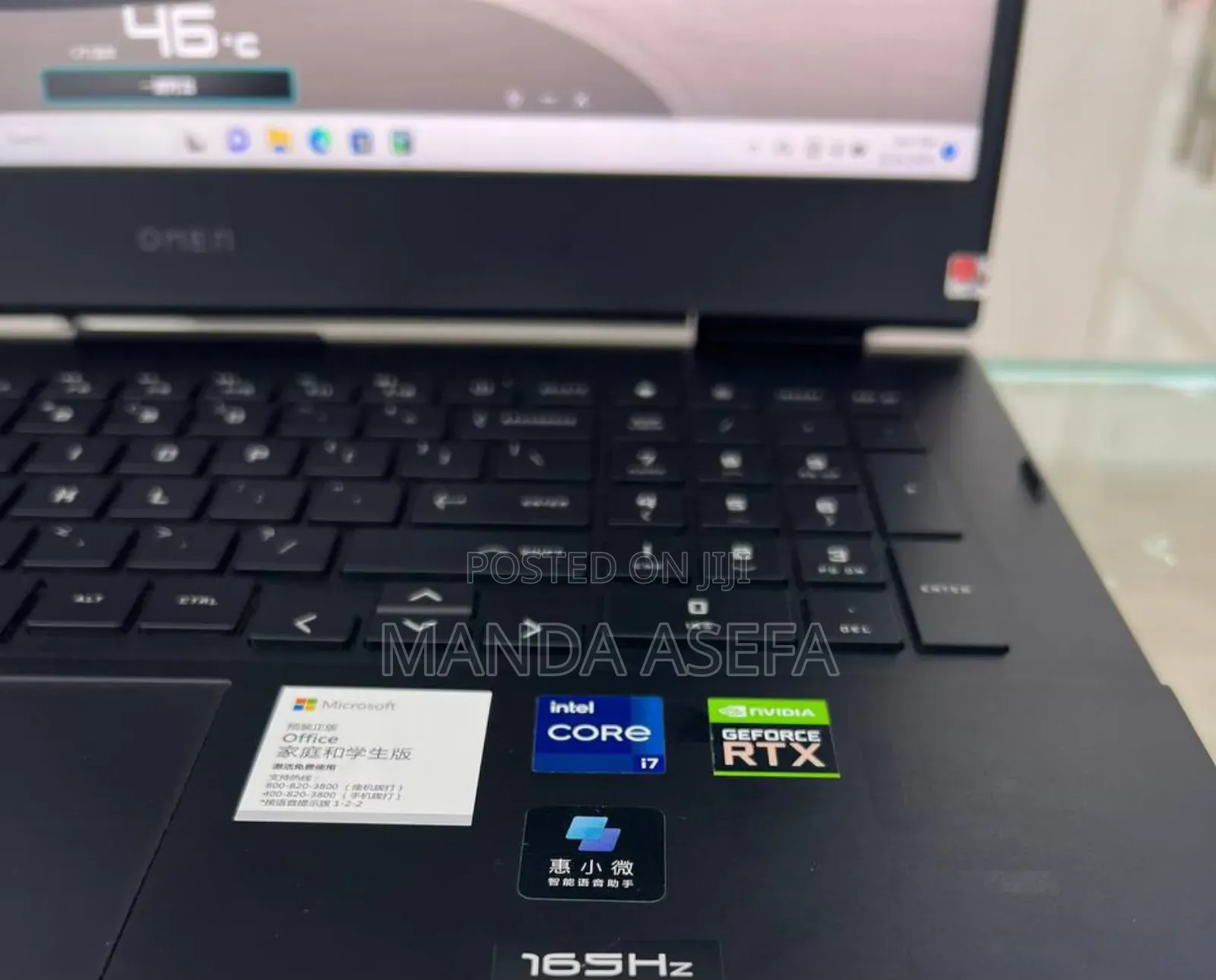 New Laptop HP Omen 16 16GB Intel Core I7 SSD 512GB