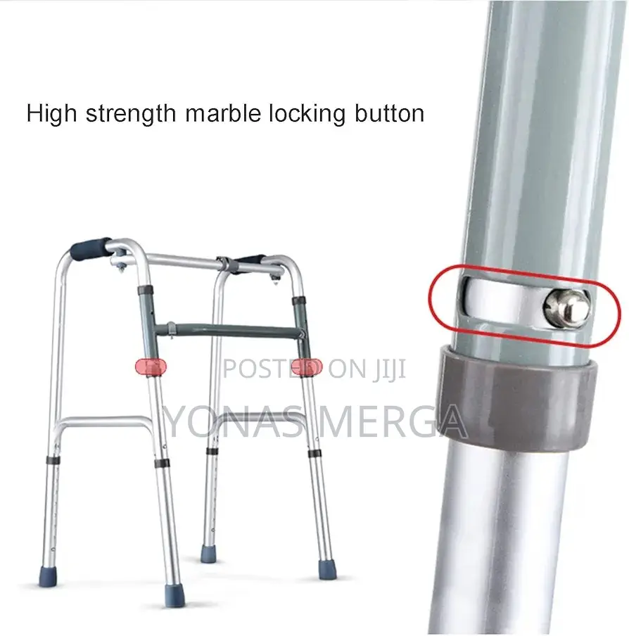 Walker, Toilet Armrest, Height Adjustable Adult Walker