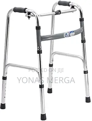 Photo - Walker Medical Supply Standard Walker Features Matte Silver