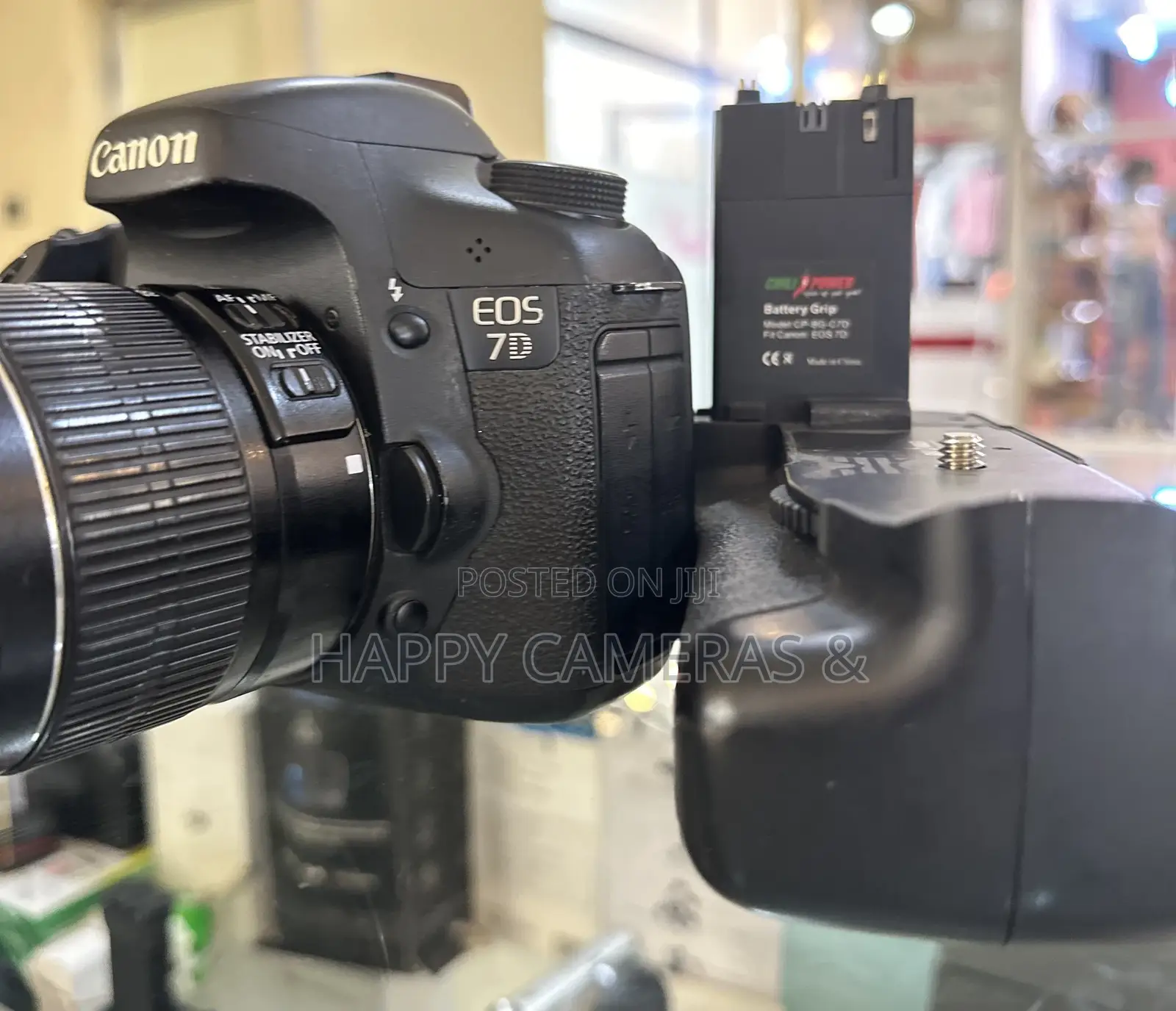 7D Canon + Battery Grip