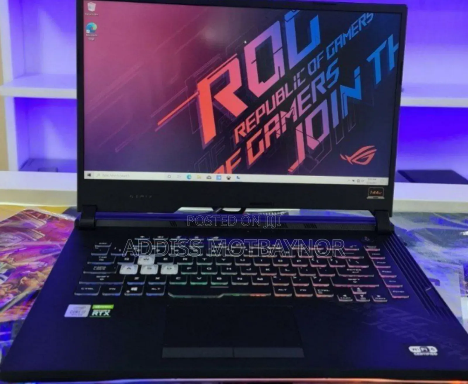 New Laptop Asus ROG Strix G15 16GB Intel Core I7 SSD 1T