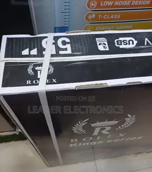 Photo - Rolex Tv 55 Inch Smart Android Tv New Arrival 2024