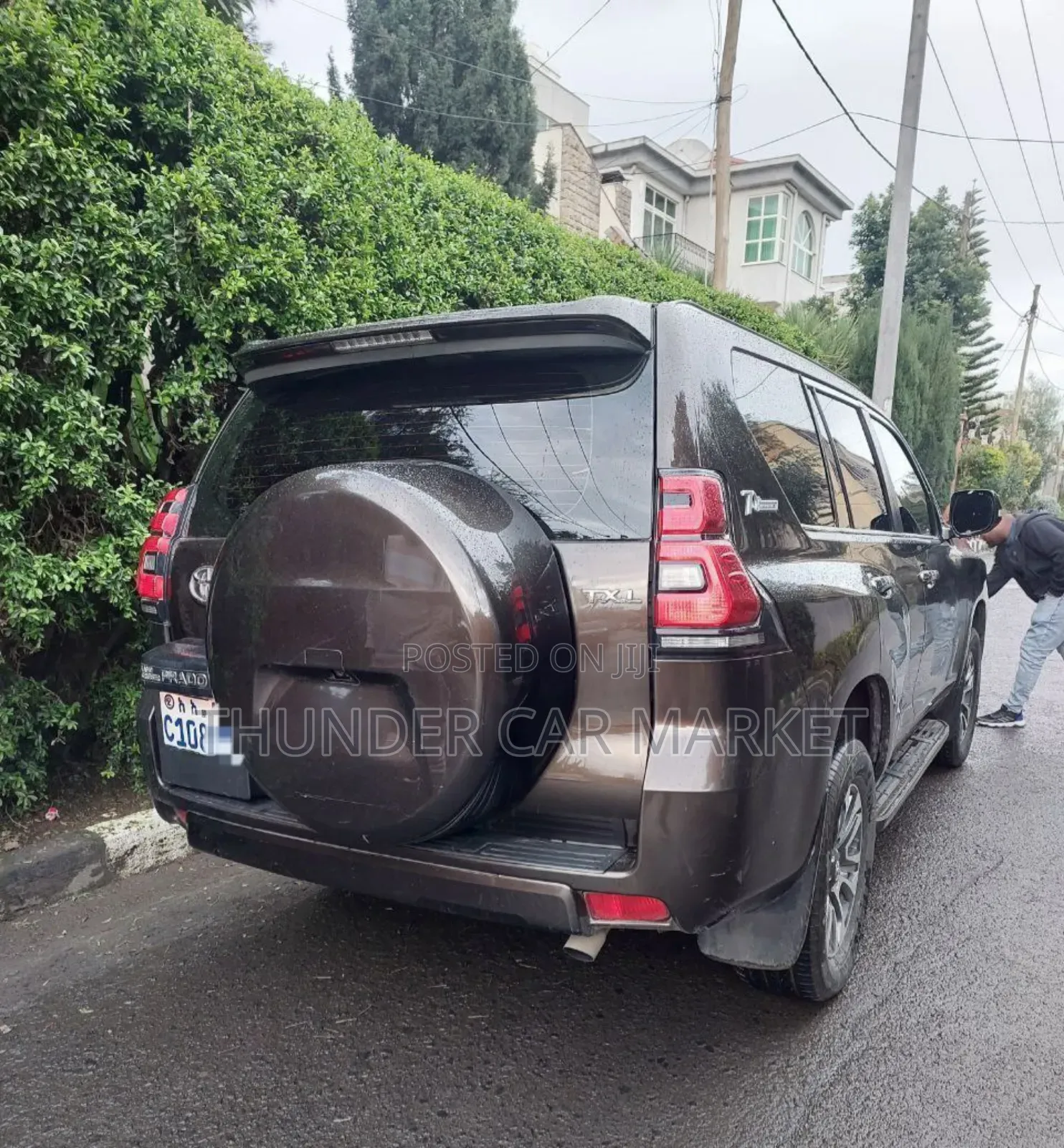 Toyota Land Cruiser 2019 Burgundy