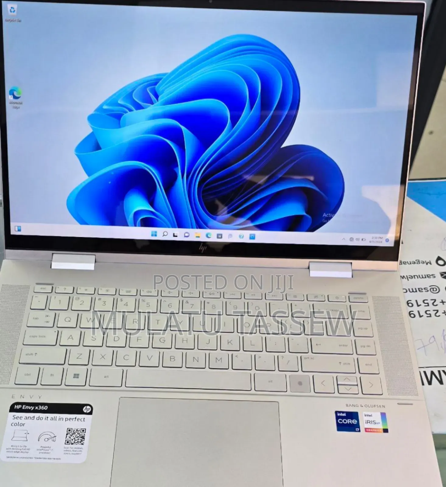 New Laptop HP Envy X360 16GB Intel Core I7 SSD 512GB