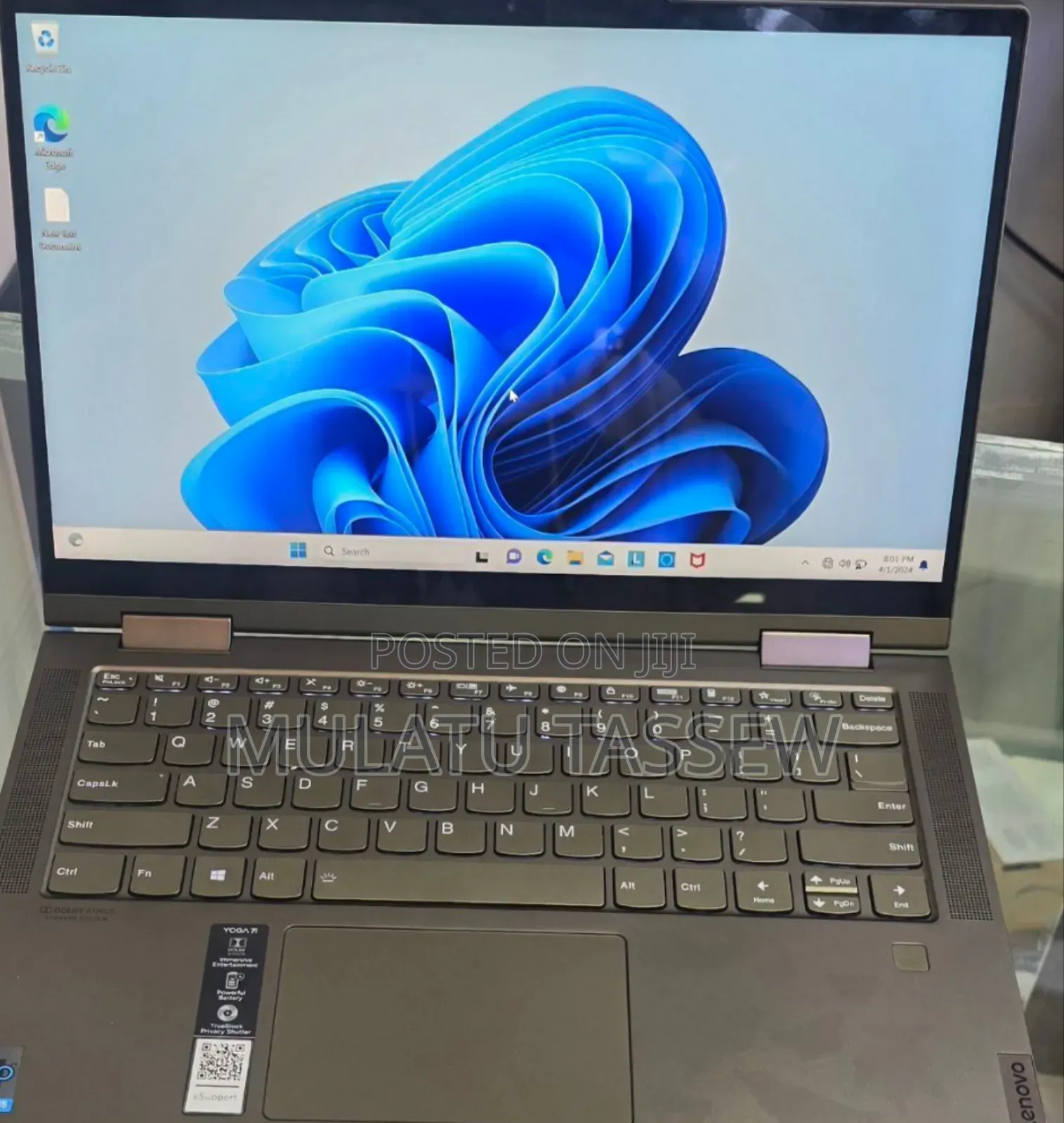 New Laptop Lenovo ThinkPad Yoga 12GB Intel Core I5 SSD 512GB