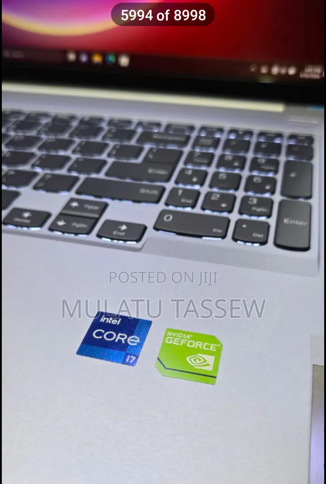 New Laptop Lenovo Ideapad 3 16GB Intel Core I7 SSD 512GB