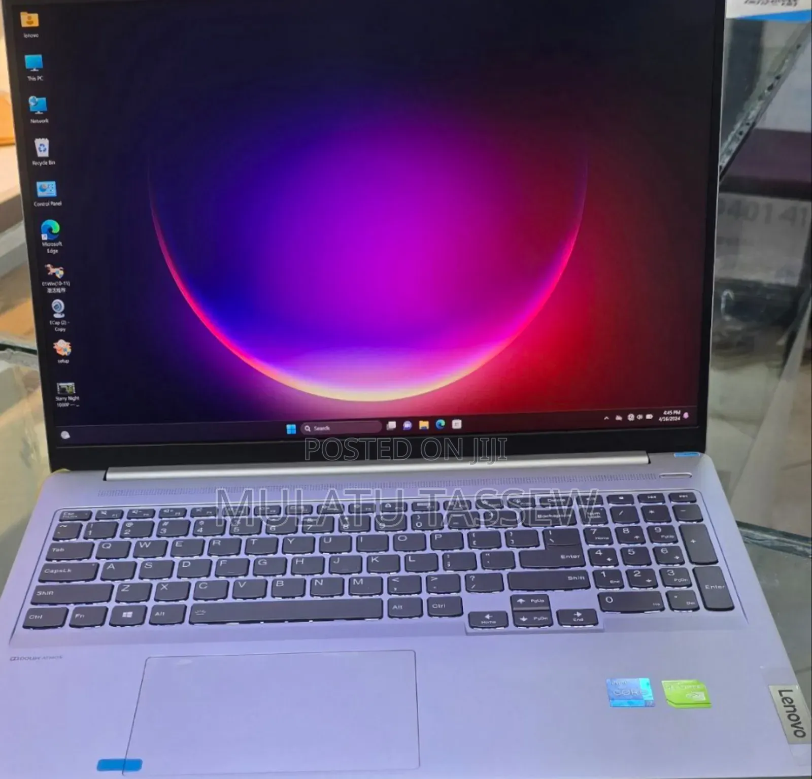 New Laptop Lenovo Ideapad 3 16GB Intel Core I7 SSD 512GB